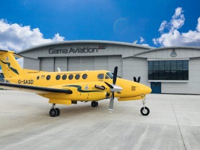 Gama Aviation opens air ambulance support centre