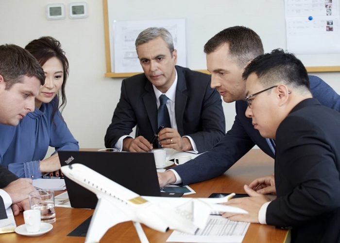 Business jet flight department services 1