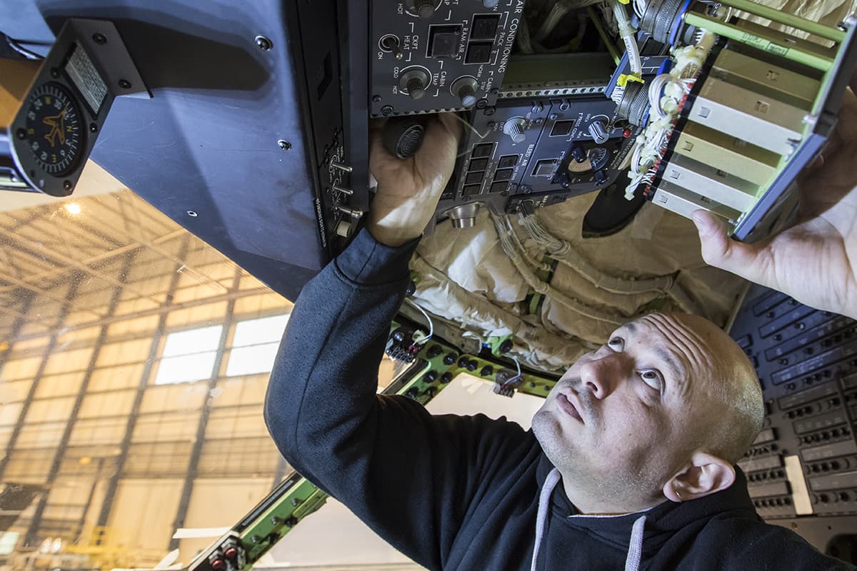 Bombardier Challenger maintenance