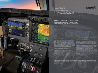 King Air and Garmin G1000NXi upgrade