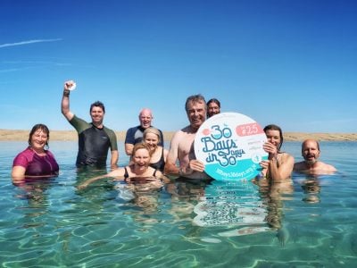Jersey FBO team to swim 30 Bays in one day for local charities