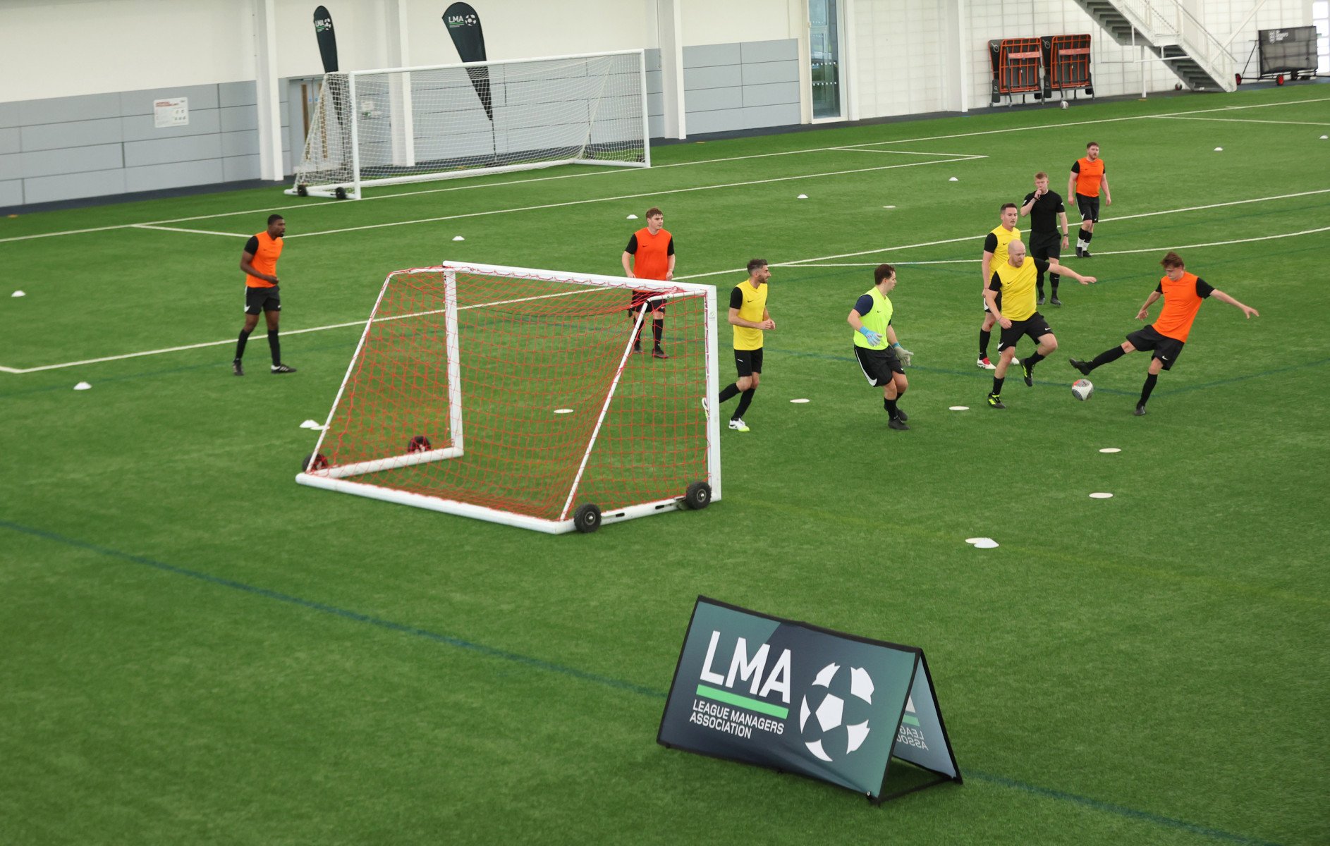 Gama Aviation kicks off LMA partnership at St. George’s Park 10