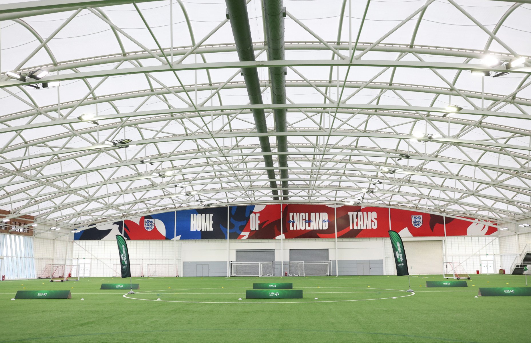 Gama Aviation kicks off LMA partnership at St. George’s Park 14