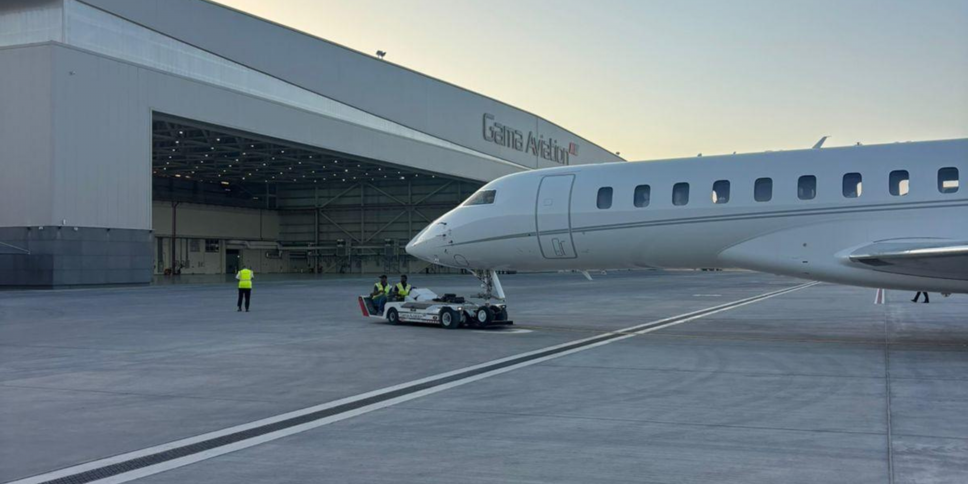 First aircraft arrive as Gama Aviation’s Sharjah Business Aviation ...