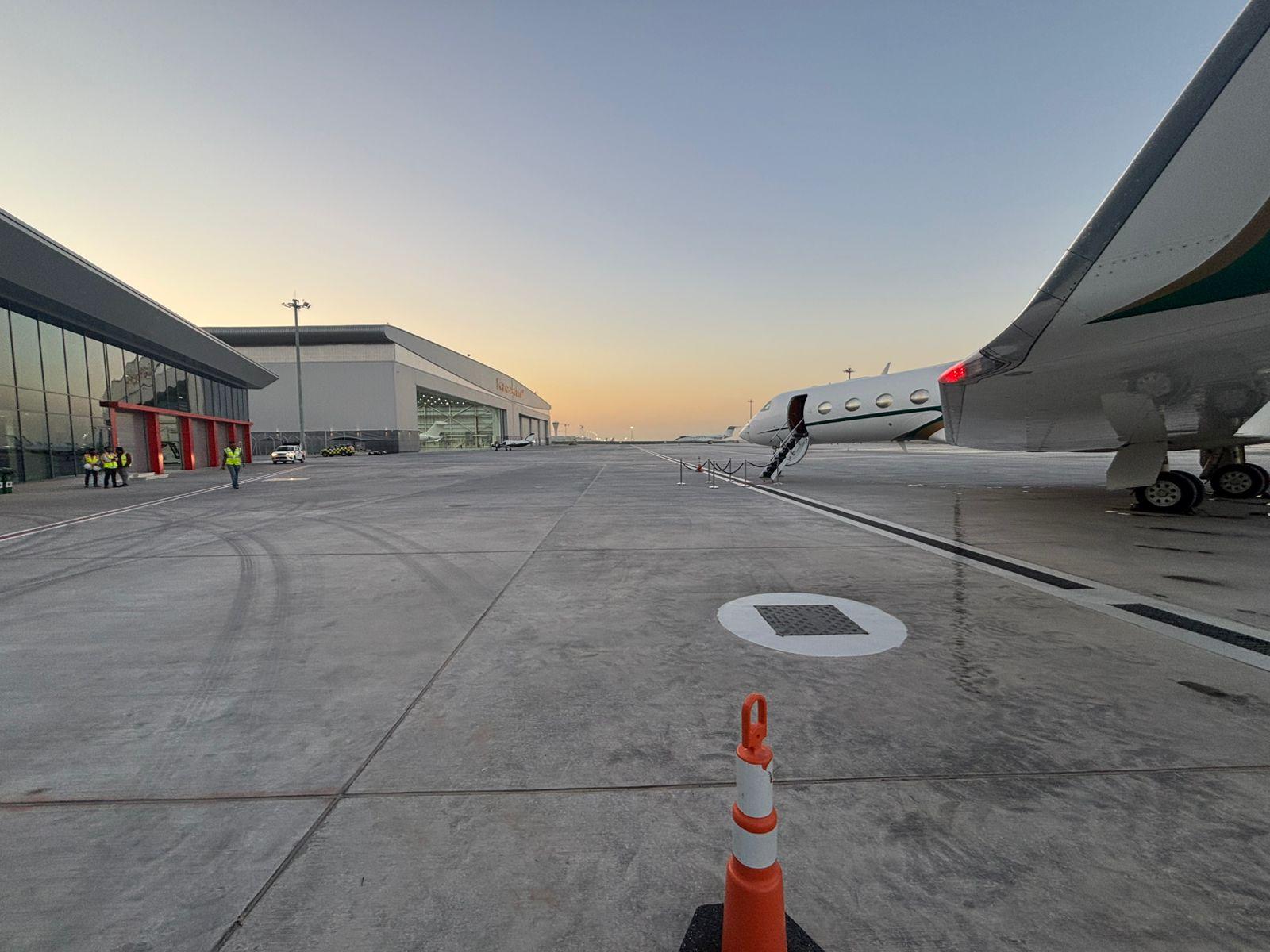 First aircraft arrive as Gama Aviation’s Sharjah Business Aviation Centre opens 4