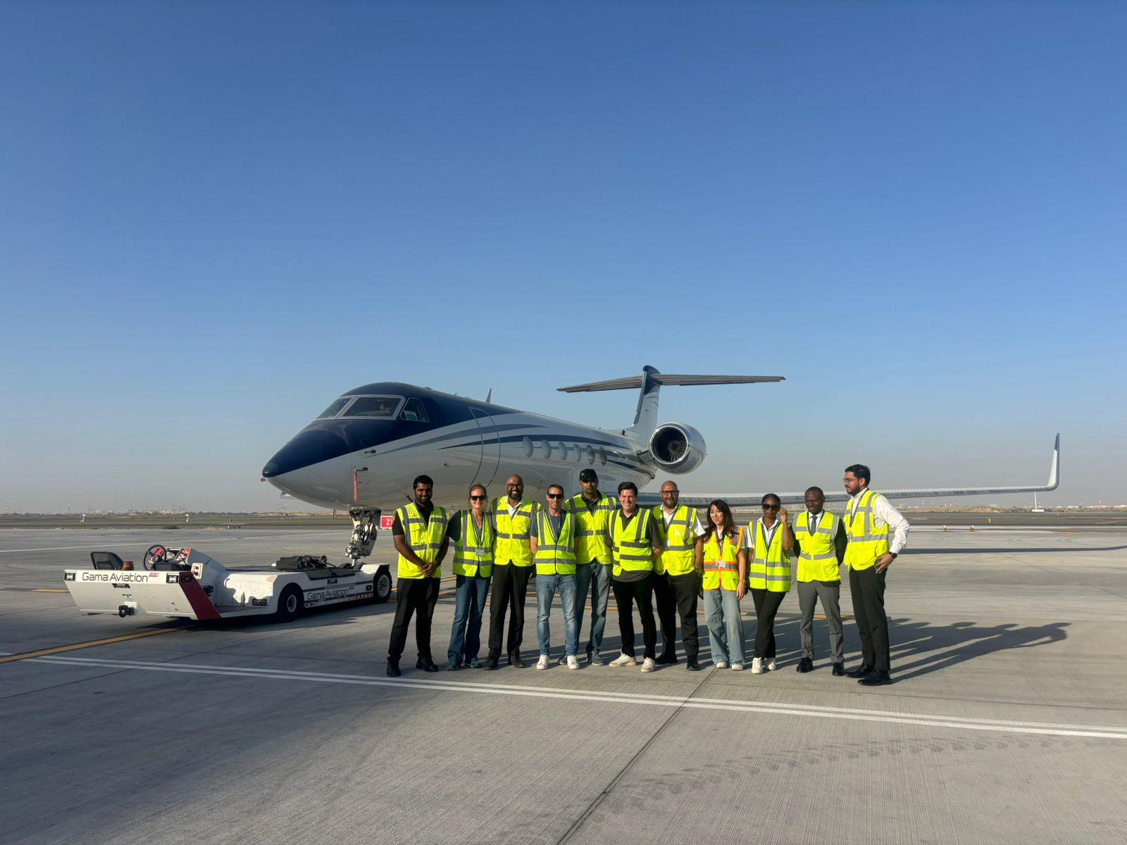 First aircraft arrive as Gama Aviation’s Sharjah Business Aviation Centre opens 8
