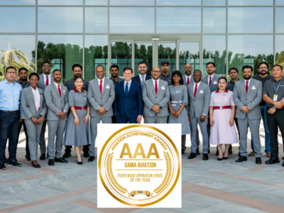 Gama Aviation Sharjah BAC Named FBO of the Year at Aviation Achievement Awards 2026