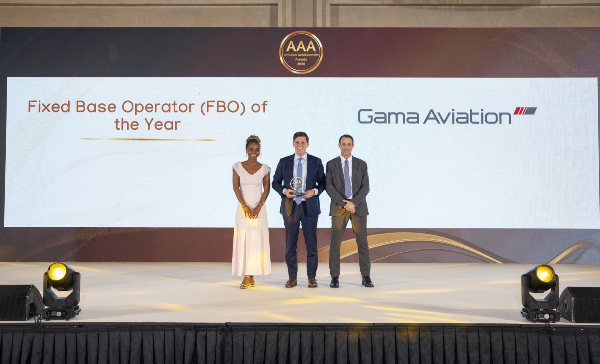 Gama Aviation Sharjah BAC Named FBO of the Year at Aviation Achievement Awards 2026