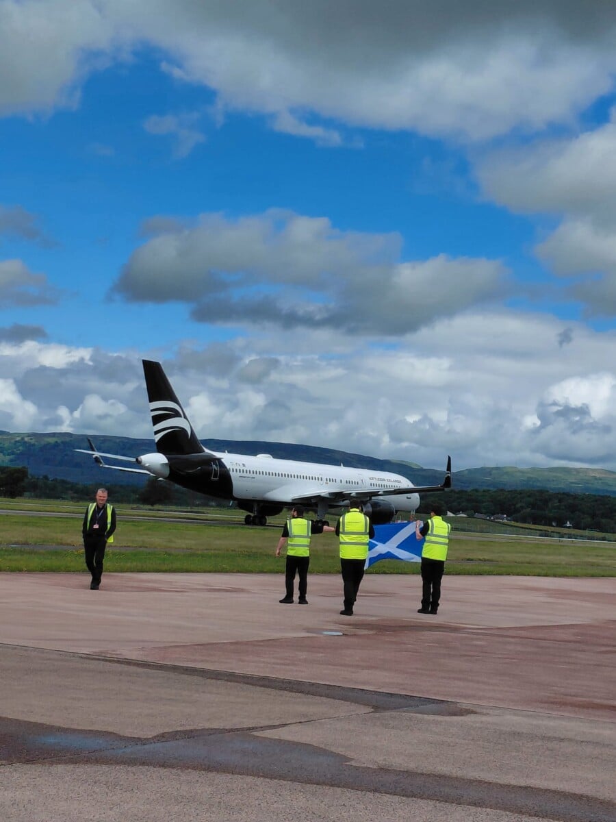 Scotland's FIFA World Cup Journey Begins from Gama Aviation Glasgow 2